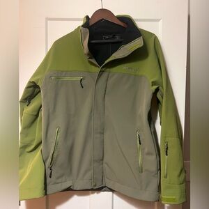 Marmot Men's Olive Green Performance Jacket Coat Warm Soft M
